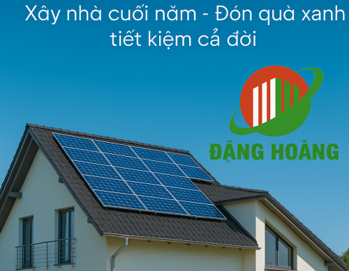 “XÂY NHÀ NHANH – NHẬN QUÀ XANH”