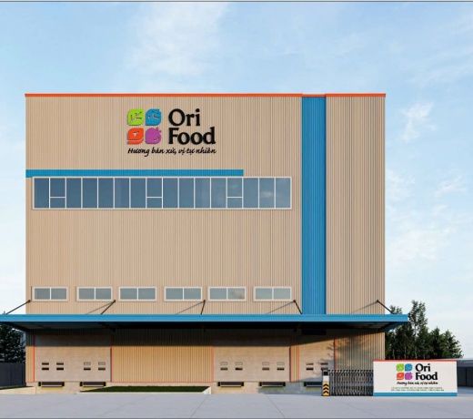 Nhà Máy Thực Phẩm Orifood KCN Long Hậu