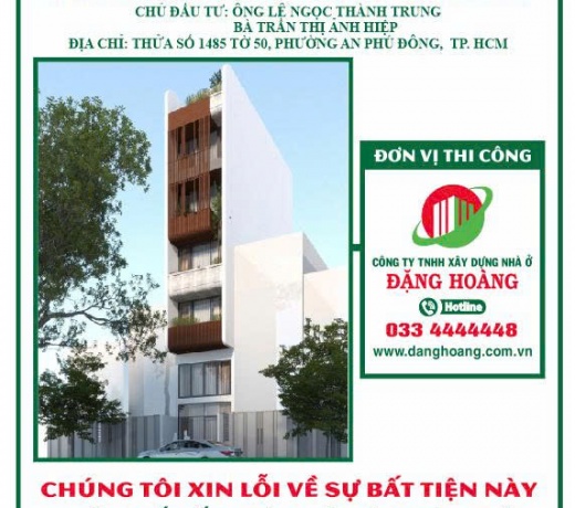 Nhà cho thuê : NHÀ TRỌ CAO CẤP : HẺM 114 VƯỜN LÀI - AN PHÚ ĐÔNG ( 7.5 TẦNG + 4 X 20M), TIẾN ĐỘ 150 NGÀY